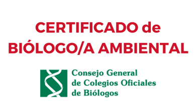 Certificación del Biólogo Ambiental por el CGCOB