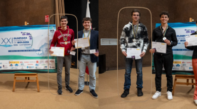 Medallas en la XXI Olimpiada Española de Biología