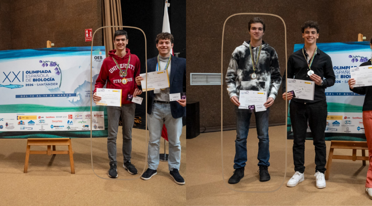 Medallas en la XXI Olimpiada Española de Biología