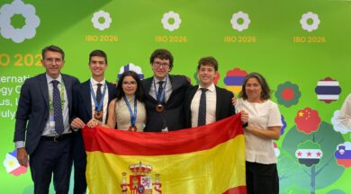 Santiago Requero, medalla de bronce en la Olimpiada Internacional de Biología celebrada en Lituania