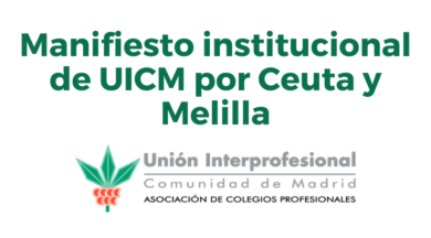 Manifiesto institucional de UICM por Ceuta y Melilla